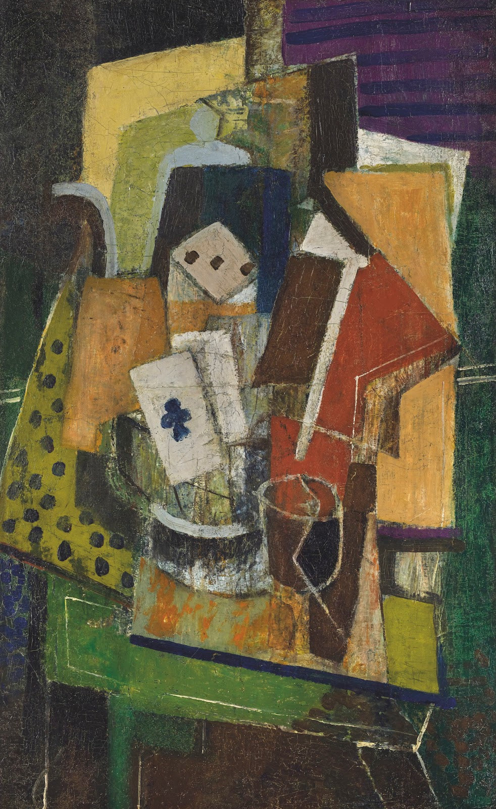 Nature morte à las de trèfle 1912 16