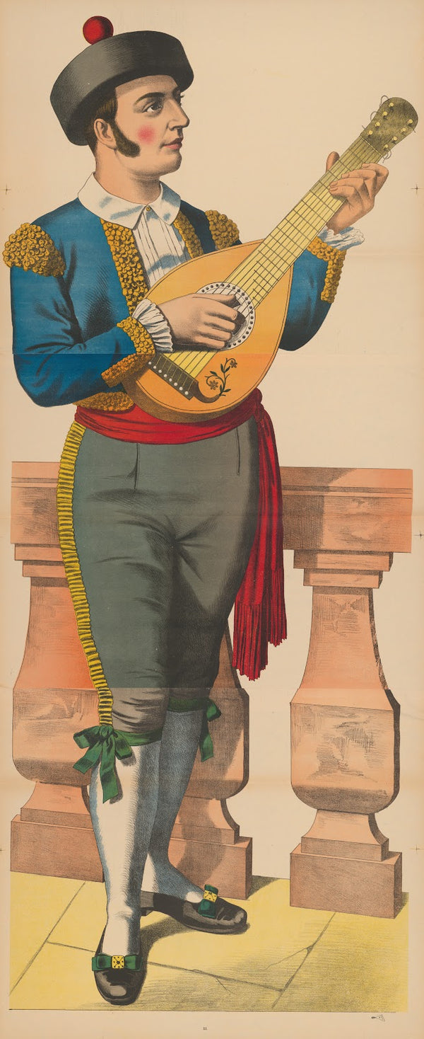 Mandolin player 1906 1918