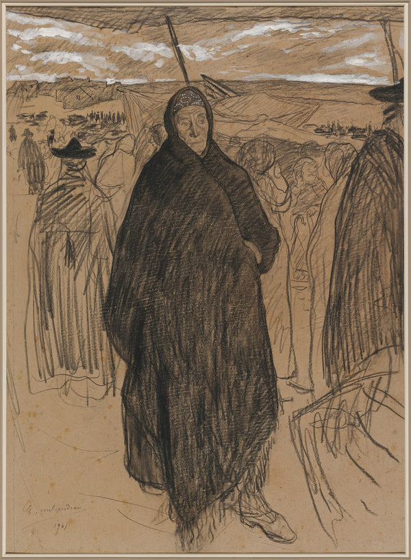 Old Spanish Woman Vieille femme espagnole 1901
