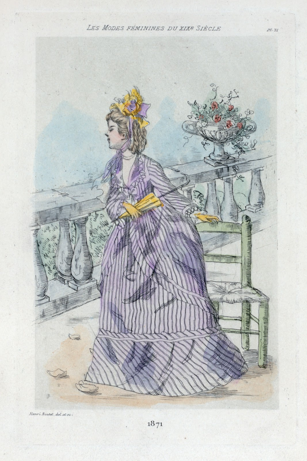 1871 Womens fashion in nineteenth century Paris 1902