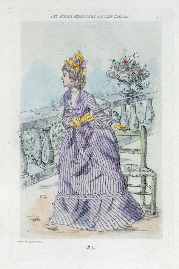 1871 Womens fashion in nineteenth century Paris 1902