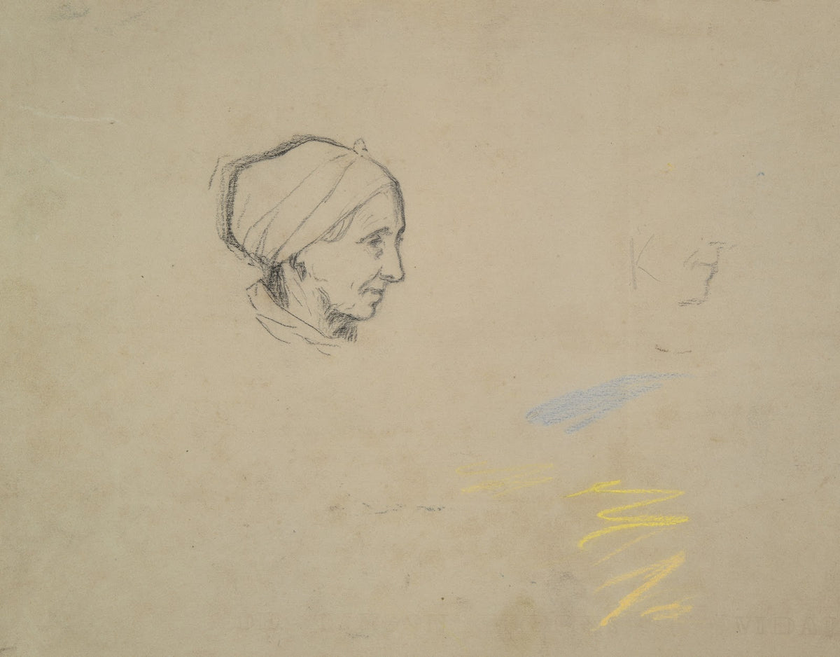Head of a PeasantWoman 1860