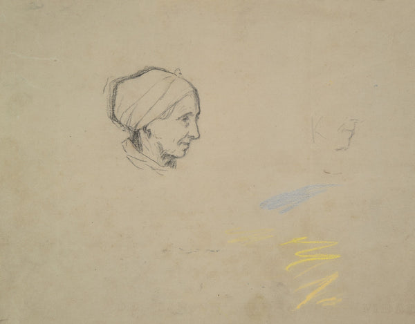 Head of a PeasantWoman 1860