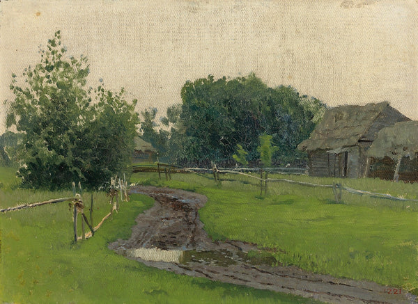 Village road 1880s