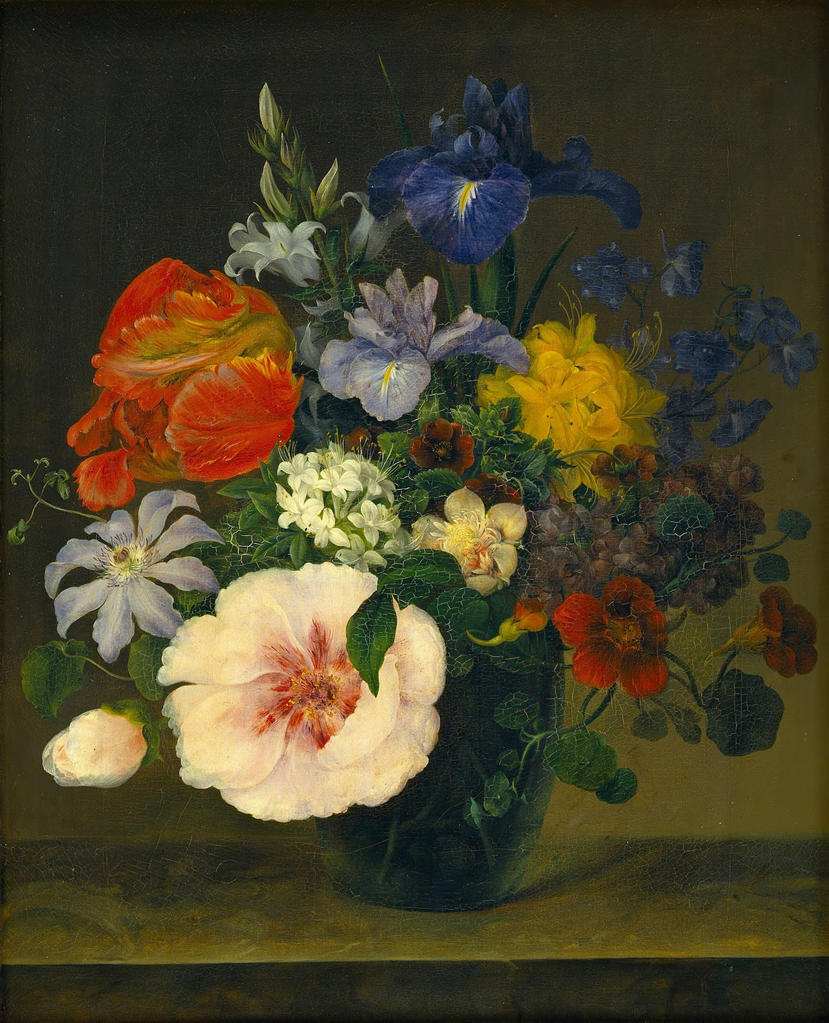 Flowers In A Glass 1842