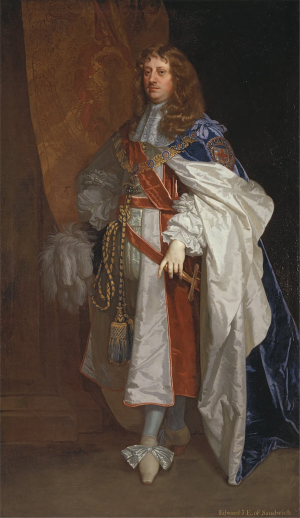Edward Montagu first Earl of Sandwich 1660 to 1665
