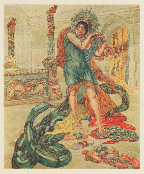 Nineteen times did she cast off one of her suits of clothes 1916