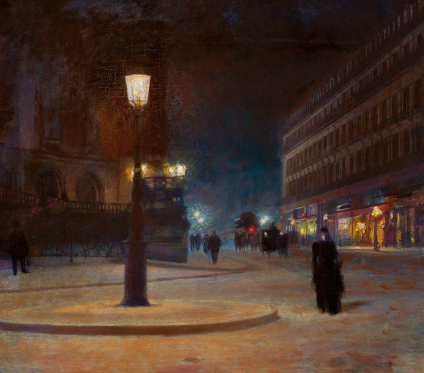 Place de lOpéra in Paris c 1893