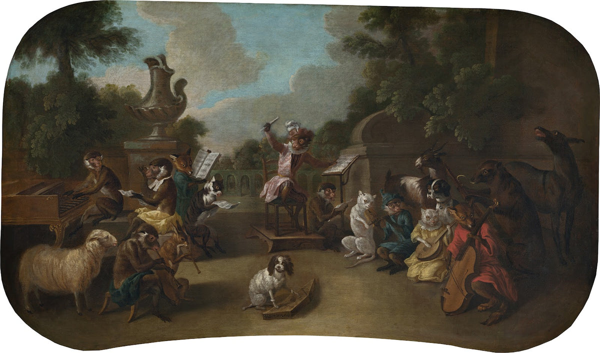 Singerie  The Concert c 1739