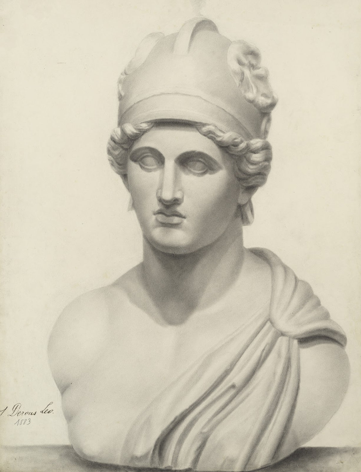 Bust of Rome 1883