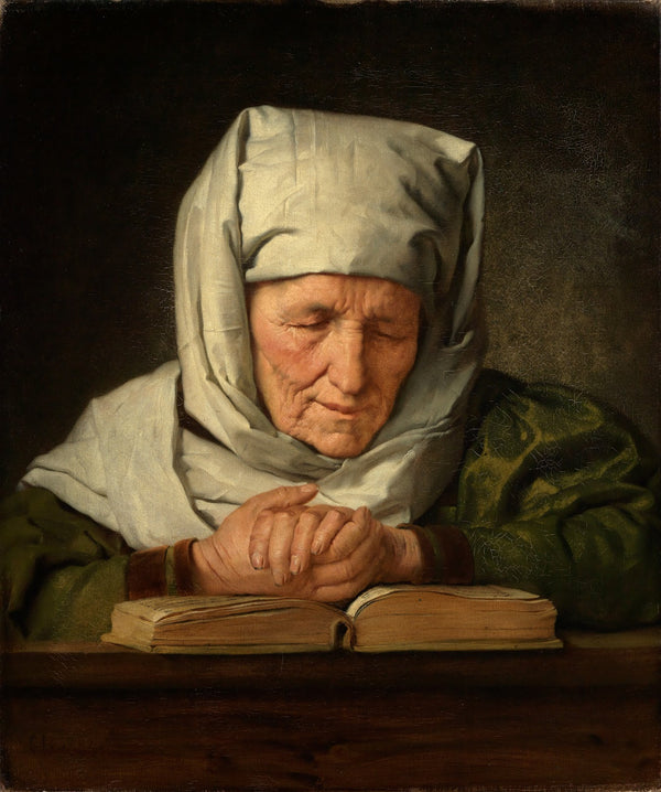 Betende alte Frau 1886