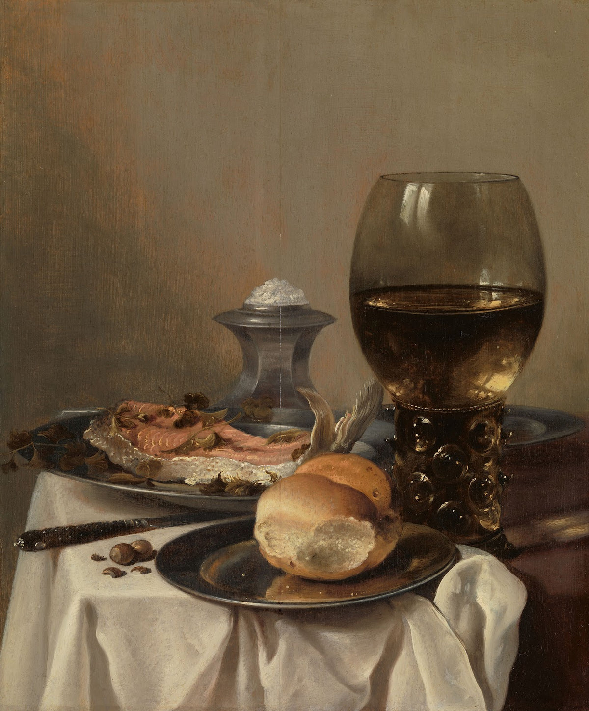 Still Life with a Salt c 1640   c 1645