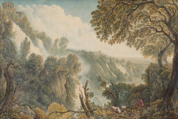 The Waterfalls at Tivoli c 1790