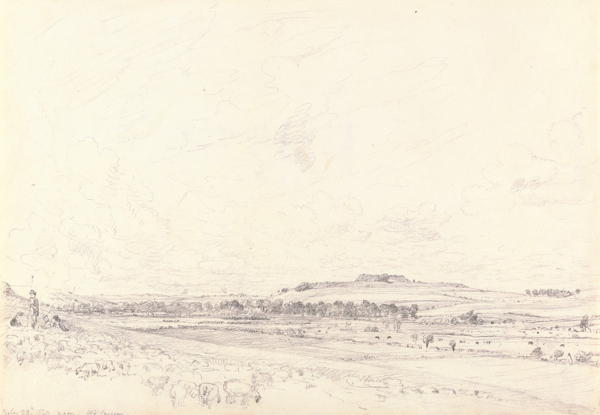 Old Sarum at Noon 1829