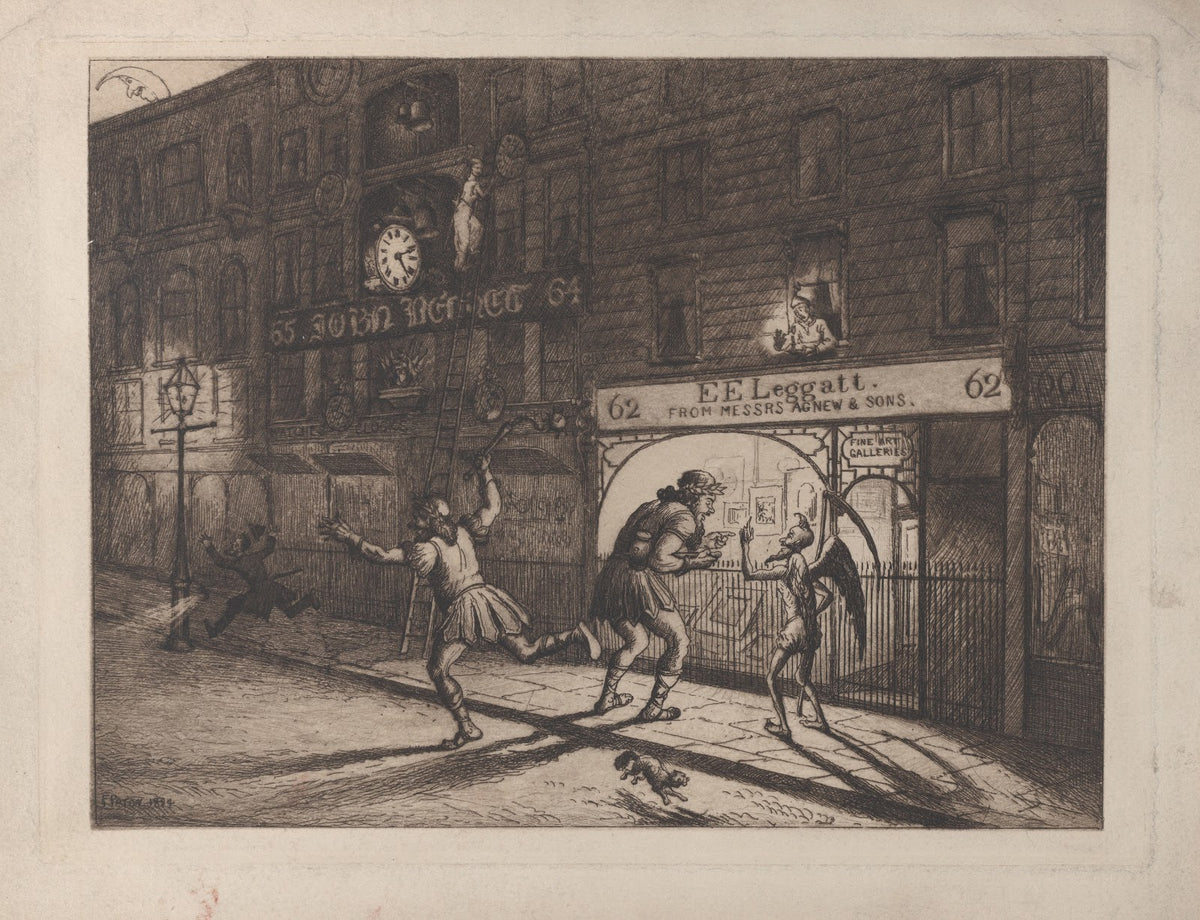 Trade Card for F Paton 1884