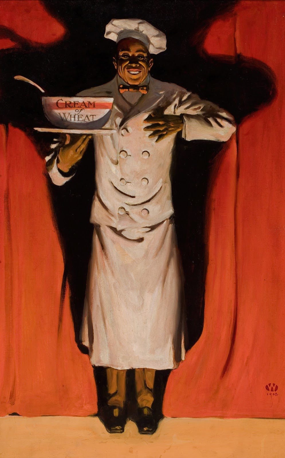 Encore Cream of Wheat ad illustration 1908
