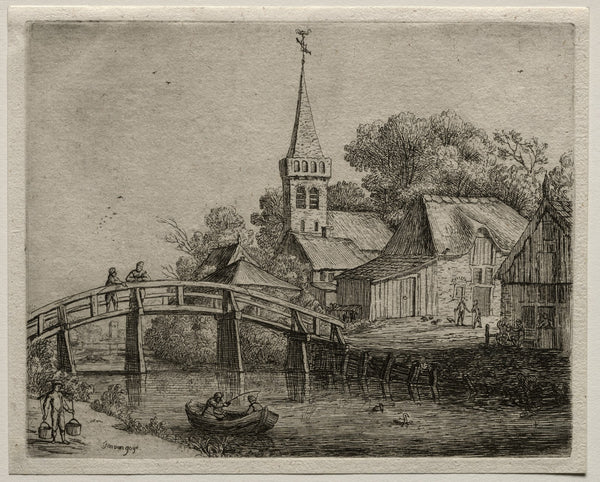 The Wooden Bridge c 1650