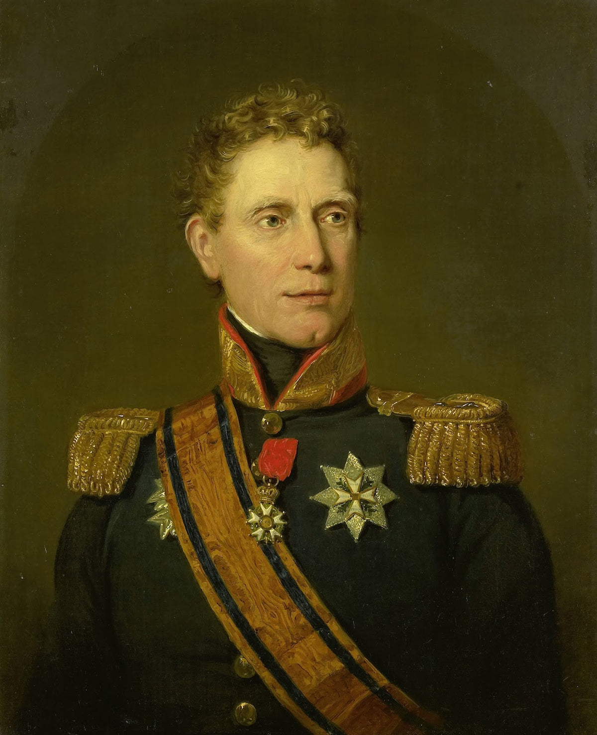 Portrait of Jonkheer Jan Willem Janssens Governor of the Cape Colony and Governo