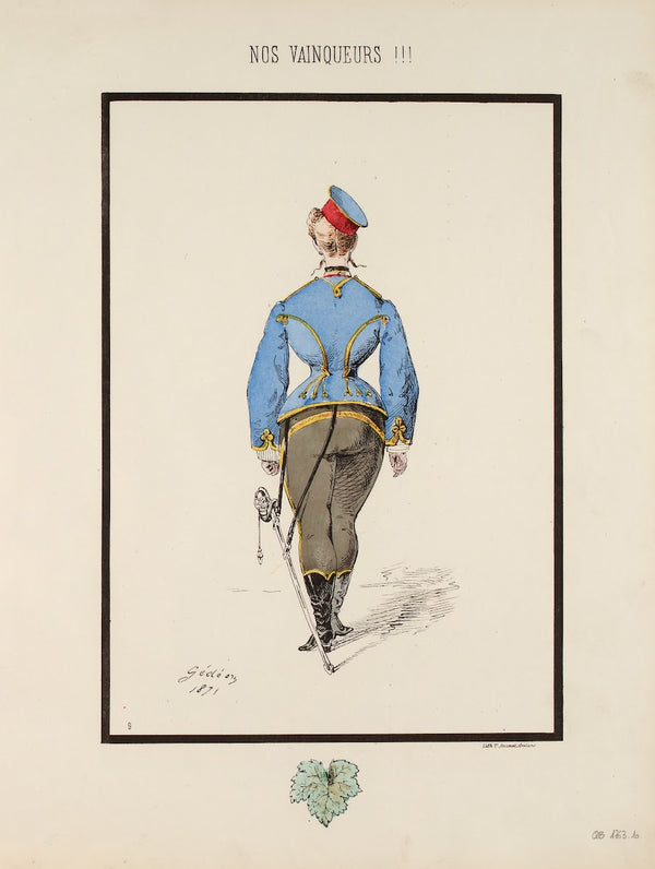 Uhlan de dos 1871