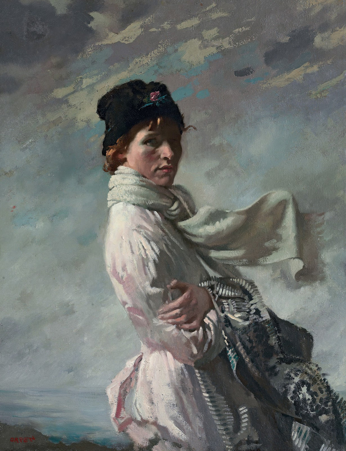 In Dublin Bay Portrait of the Artists Wife
