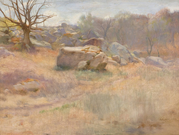 Landscape with Rock 1889