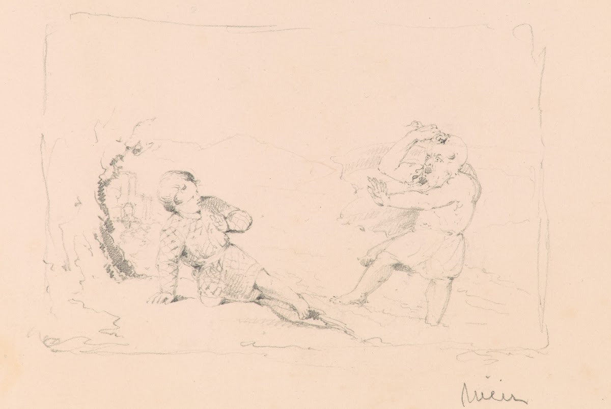 Scene from Scotts Lay of the LastMinstrel