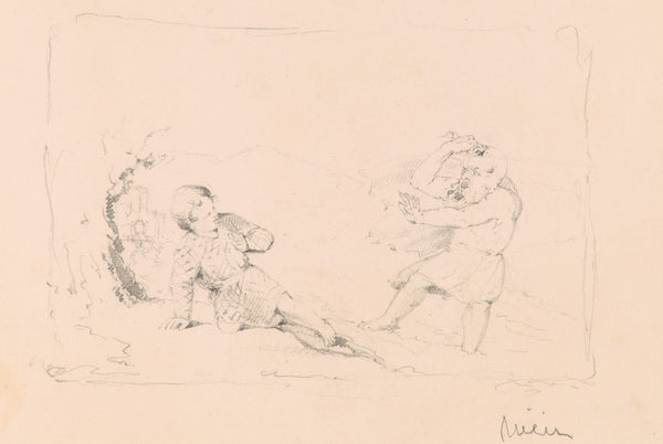 Scene from Scotts Lay of the LastMinstrel