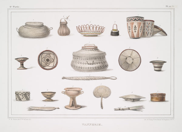 Vannerie 1834   1839