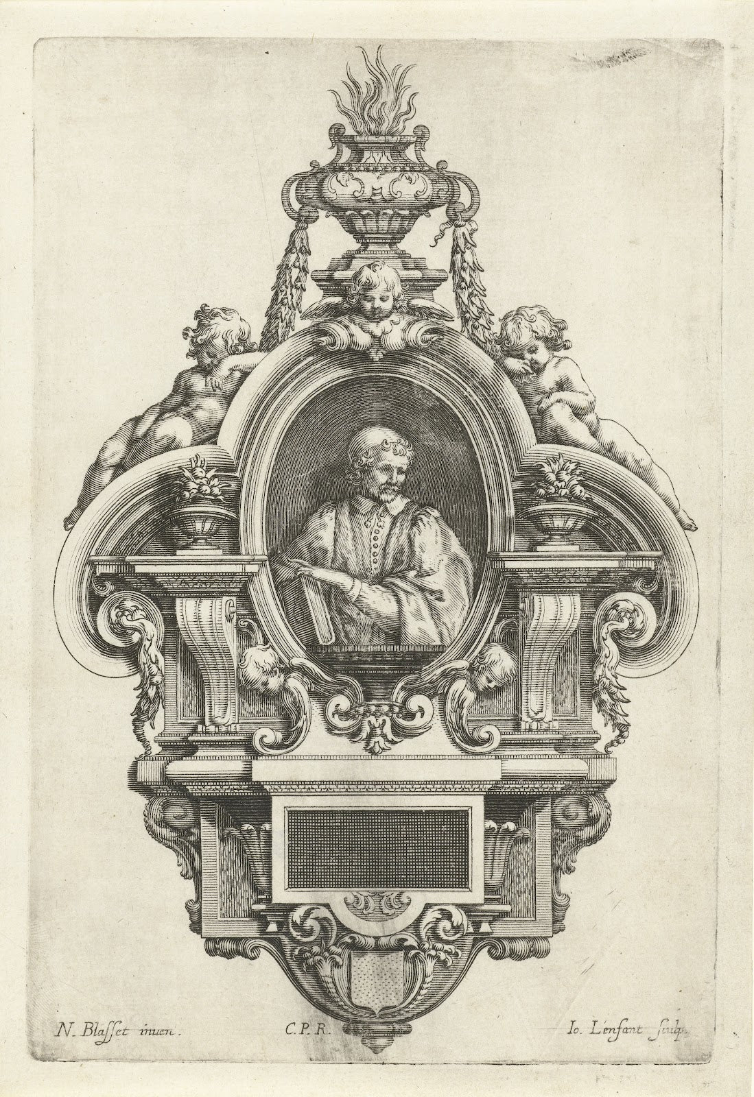 Epitaph of a clergyman 1625 1641