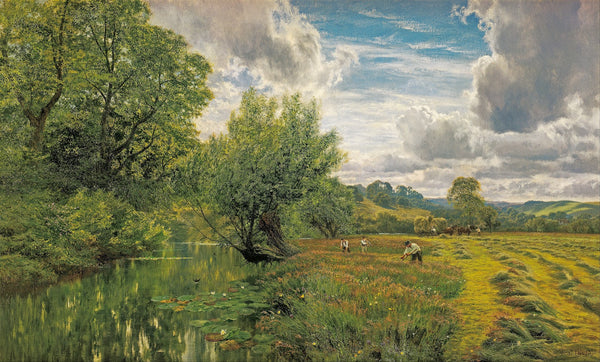 Hayfield near Days Lock Oxon 1891