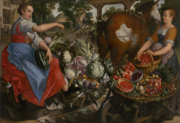 Women with Vegetables 1600