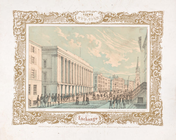 Views of New YorkExchange 1850