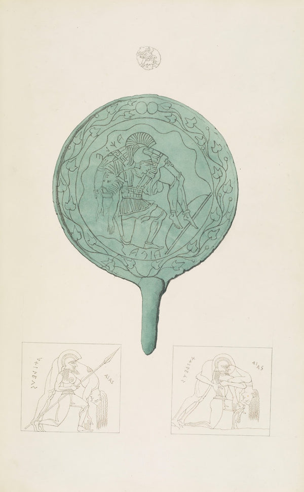 Monuments antiques dessinés Pl026 1830 1866