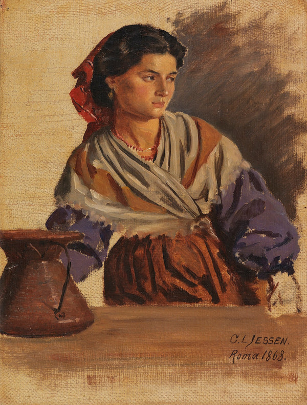Junge Römerin 1868