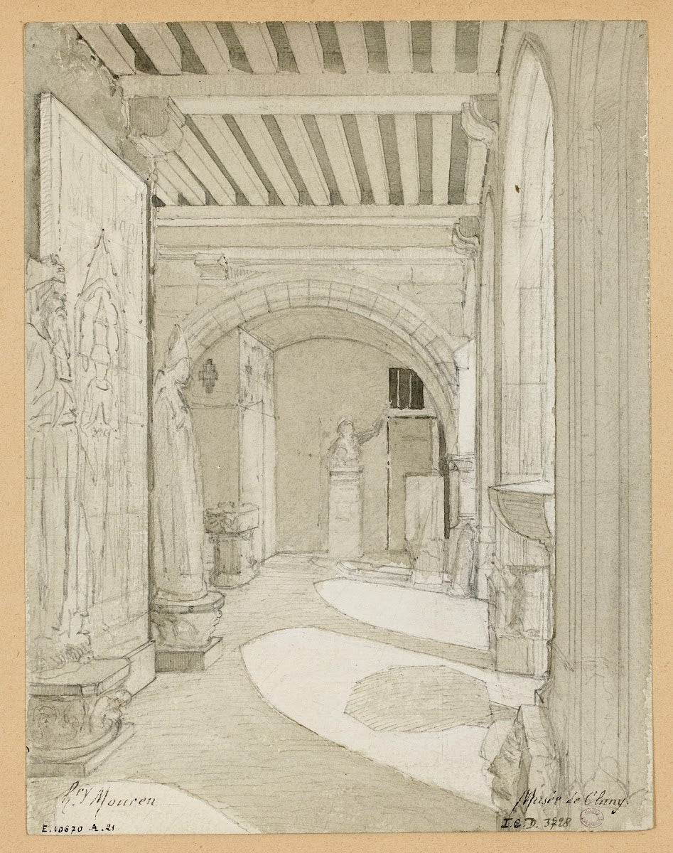Vestibule intérieur du musée de Cluny