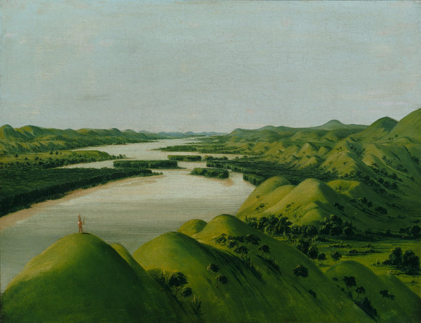 River Bluffs 1320 Miles Above St Louis 1832