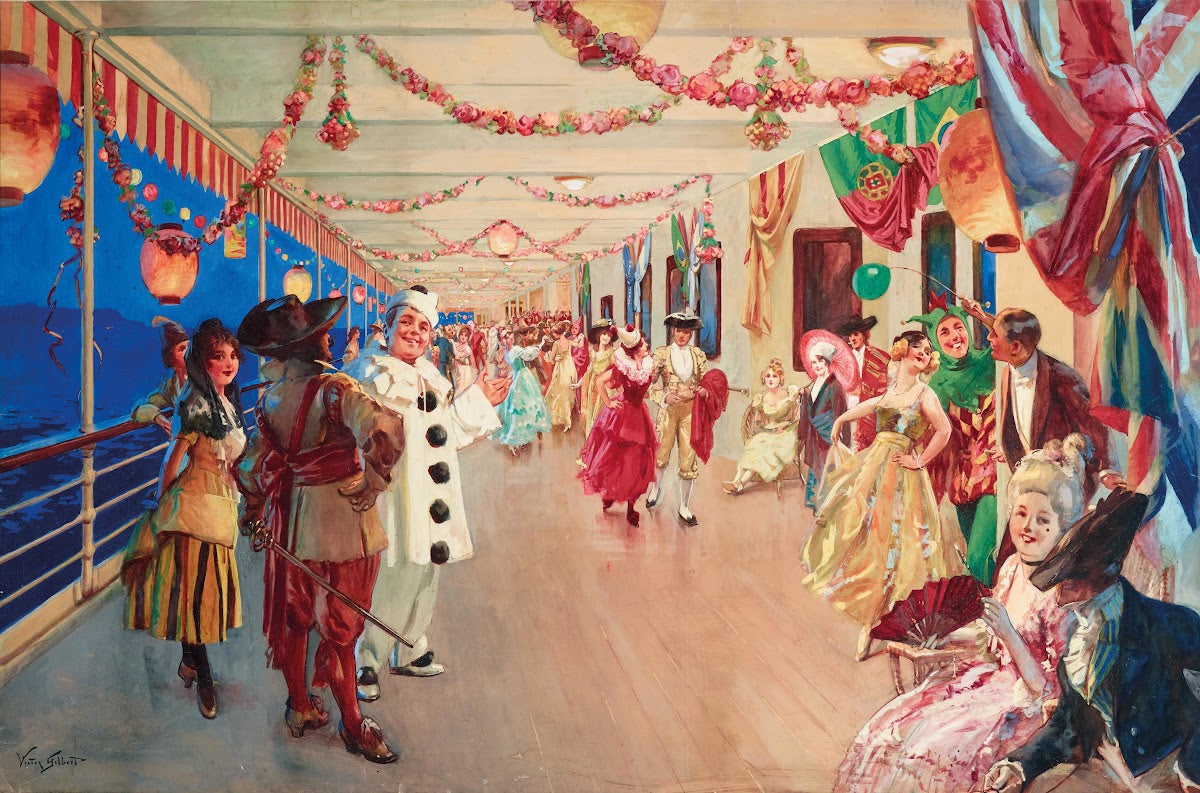 A Masked Ball on a Ship