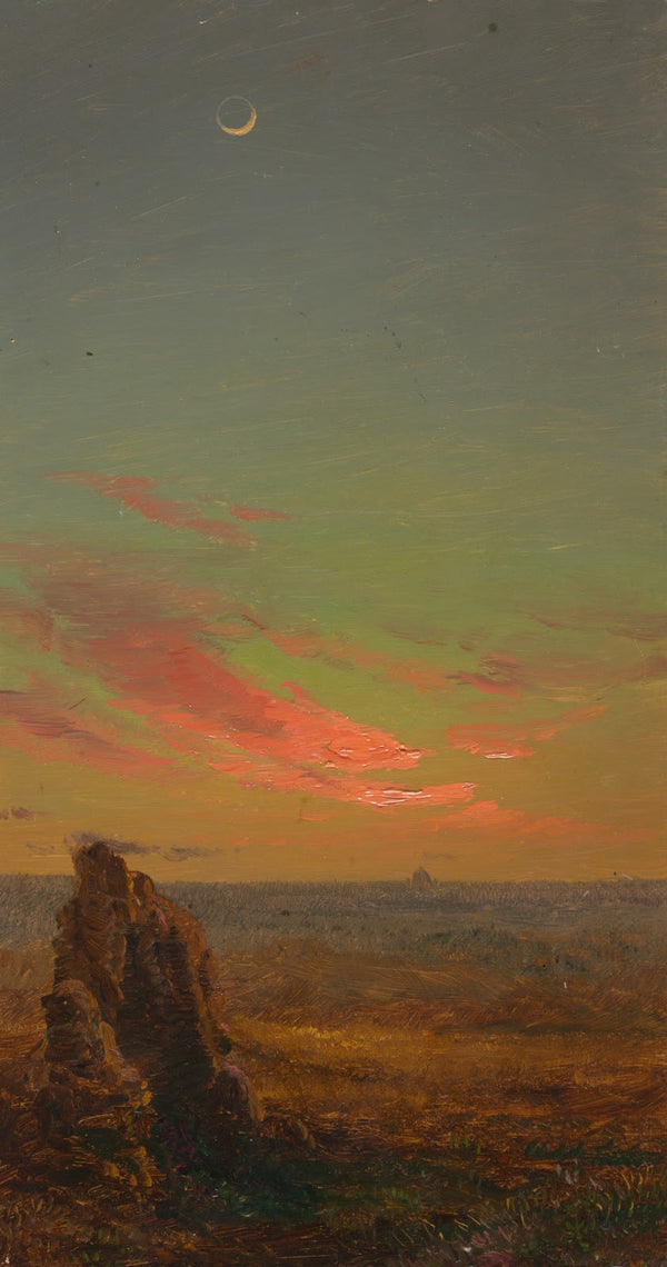 Sunset near Rome 186869