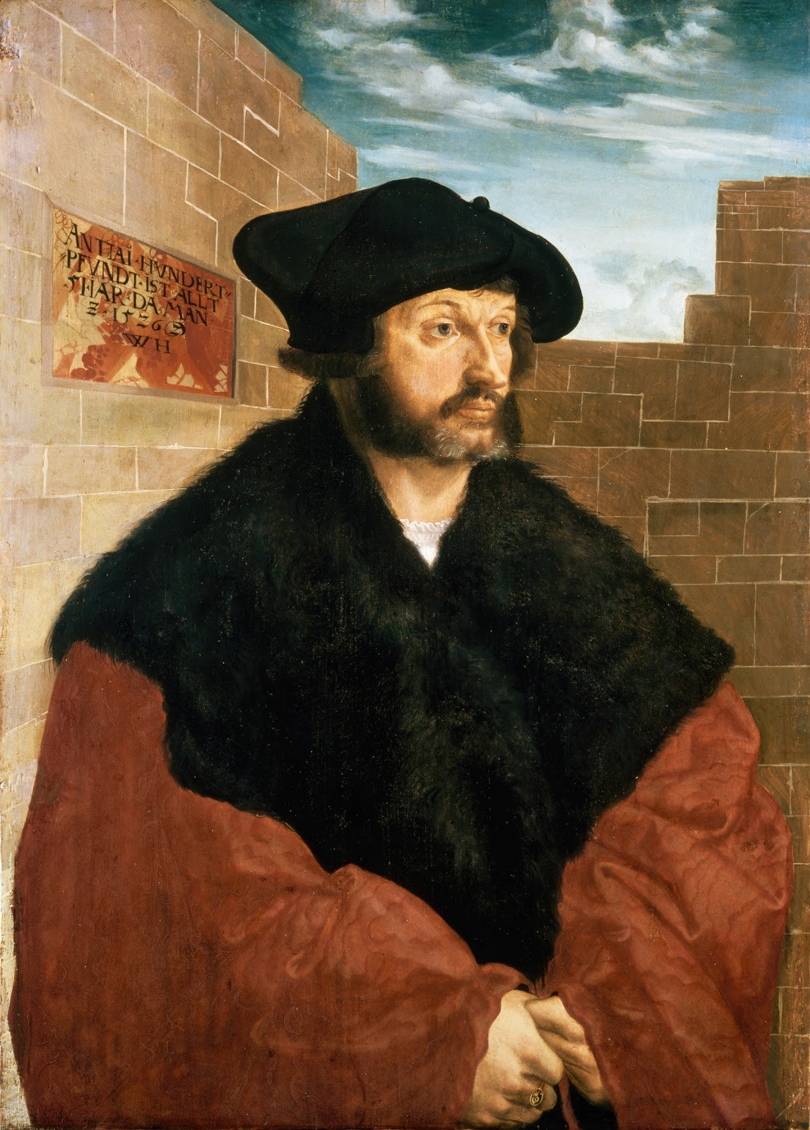 Portrait of Anton Hundertpfundt 1526