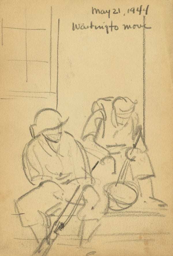 Waiting to move 1944