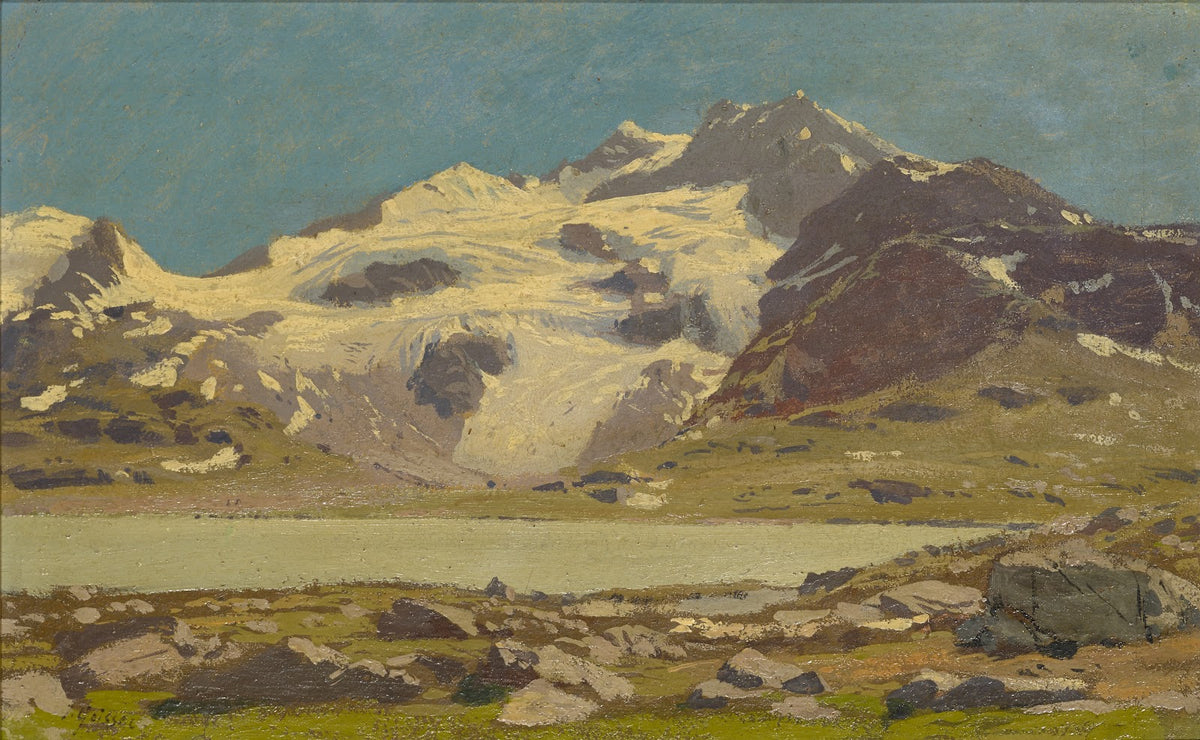 Alpine Landscape with Lake