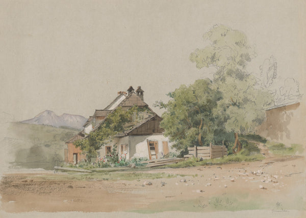Village Cottage between 1878 and 1885