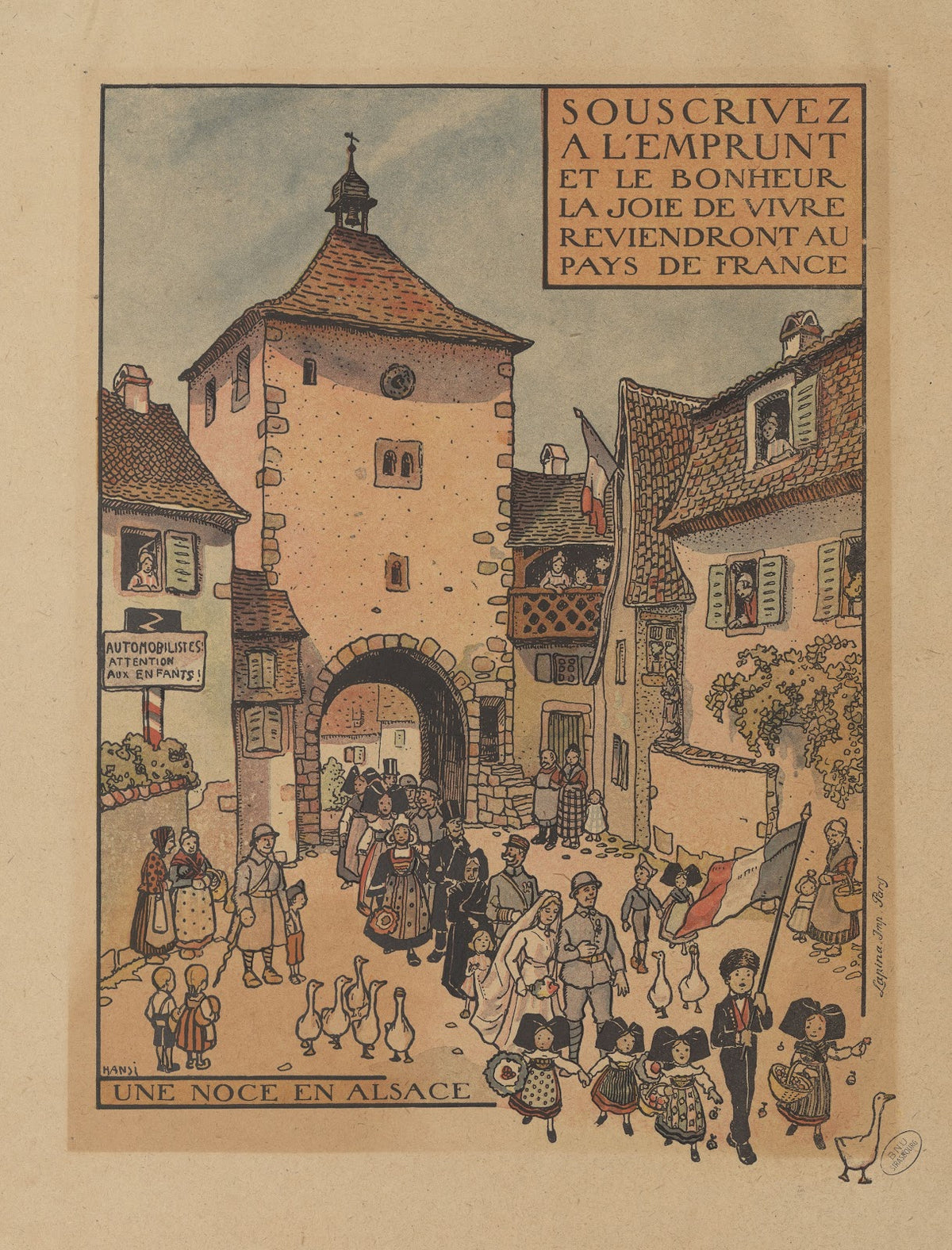 Souscrivez à lemprunt et le bonheur la joie de vivre reviendront au pays de Fran