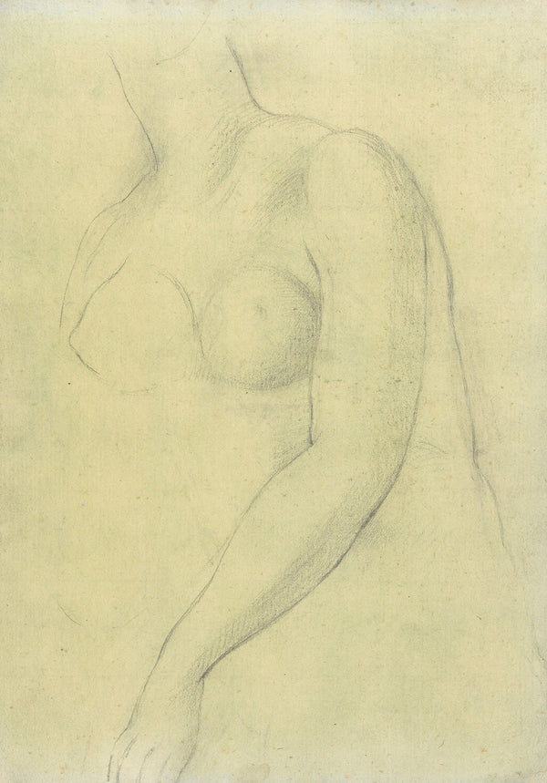 Sketch of a Female Nude Resembling the Medici Venus 177475