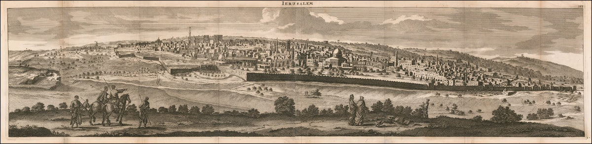 View of Jerusalem 1698