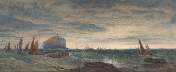 The Bass Rock at Dawn 1855