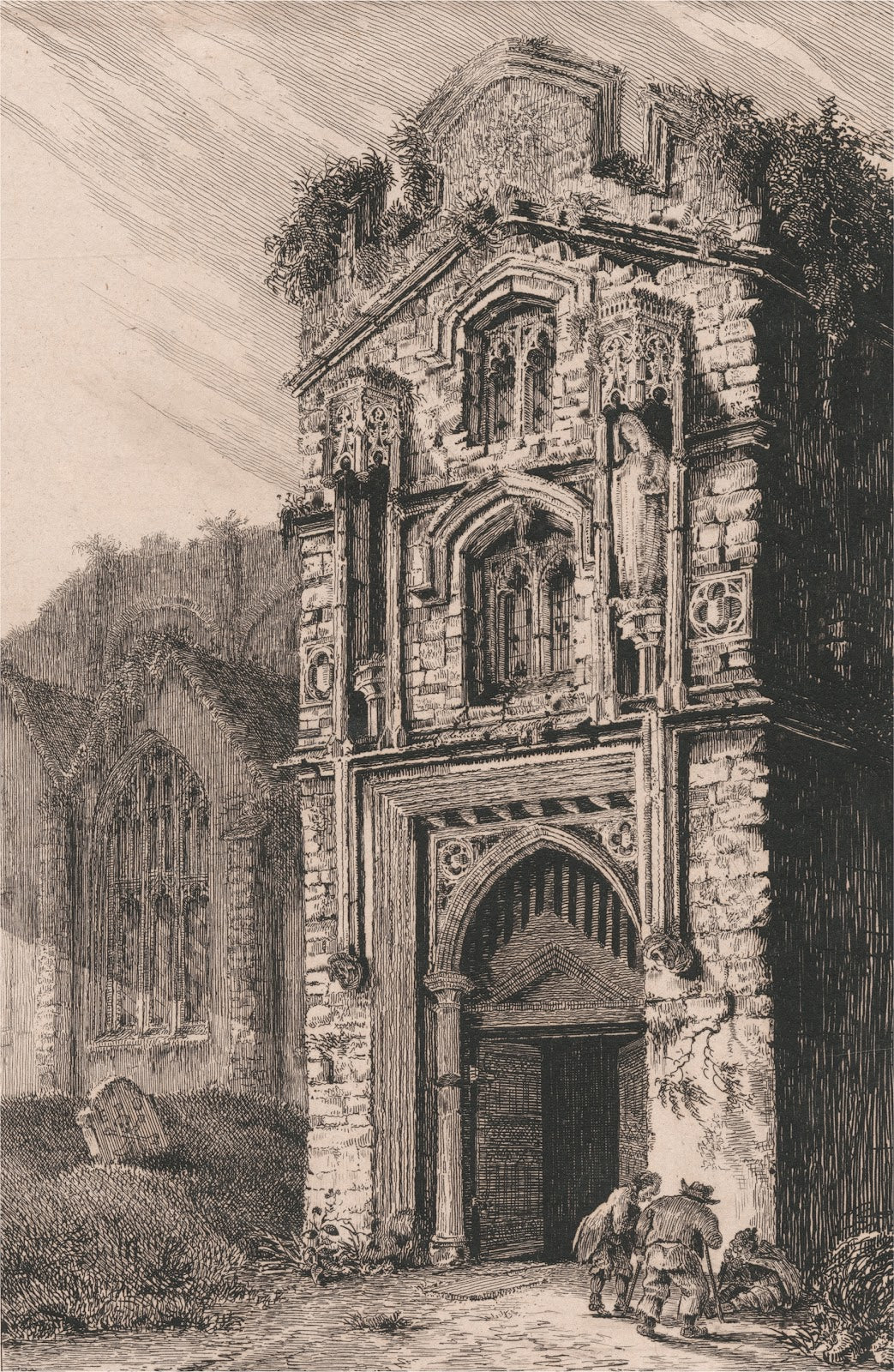 The North Porch of the Abbey