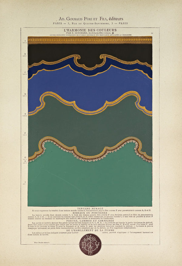 Lharmonie des couleurs  Pl021 1880