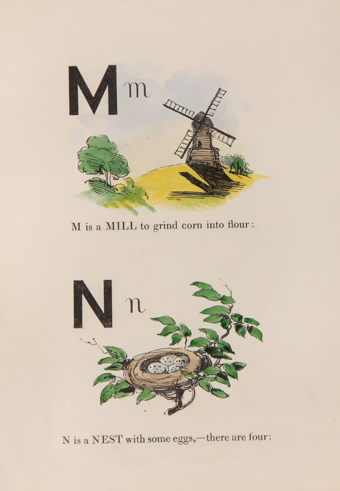 Master Woodbines alphabet for all good children Pl08 1850