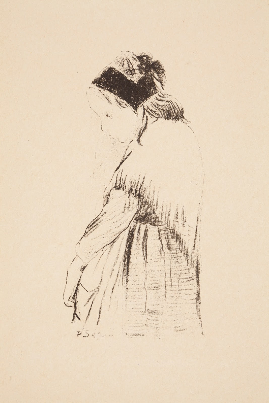 Jeune Bretonne 1895